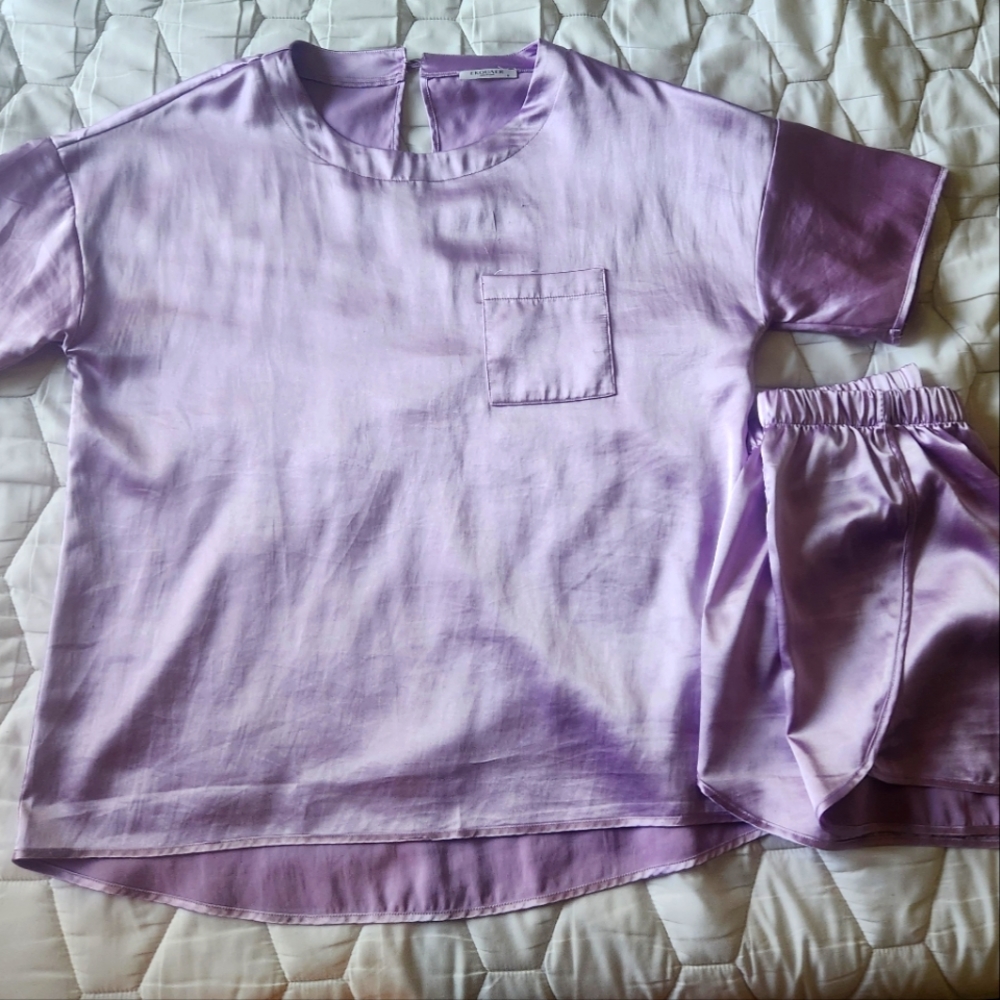 Silk pajama set
